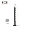 DTGN 1/4" x 3" Hex Lag Bolts - 10 Pack