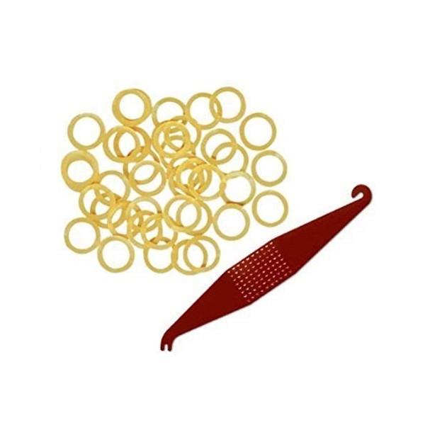 Fox Class II Clear Orthodontics Latex elastics Brace Bands 6.5