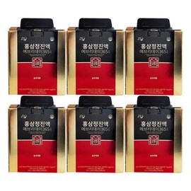 Sunsu Sikpum 순수식품 홍삼정진액 에브리데이 365 스틱 10g x 100개입 6개 / 써클 Pure Foods Red Ginseng Concentrate Everyday 365 Sticks 10g x 100 Pack 6 / Circle