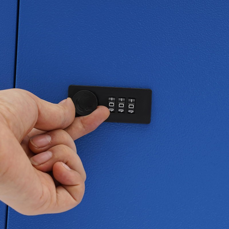 Wall Mount Key Lock Box with Combination Lock,Lockable Mailbox Hanging