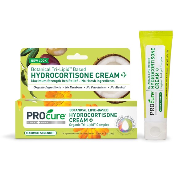 PROcure Hydrocortisone Cream with Calendula, 1 Ounce