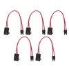 5Pcs Car Fuse Holder Connector Mini Heavy Duty Wire Extension