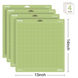 Cutting Mat for Cricut, JARAGAR 4PCS Standard Grip Cutting Mat 12x12 inch Standard Sticky Quilting Replacement Cut Mats for Cricut Maker 3/Maker/Explore 3/Air 2/Air/One