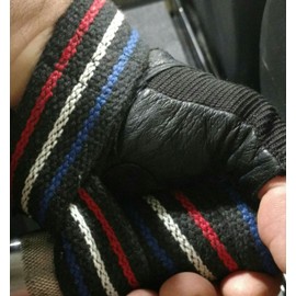 Correas de ejercicio de composición muscular (rojo, blanco y azul)