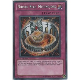 Yu-Gi-Oh! - Nordic Relic Megingjord (STOR-EN088) - Storm of Ragnarok - 1st Edition - Secret Rare
