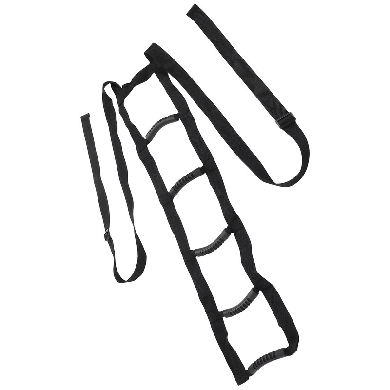 3.8cm Width Adjustable Bed Ladder Assist Rope Elderly Patient Sit
