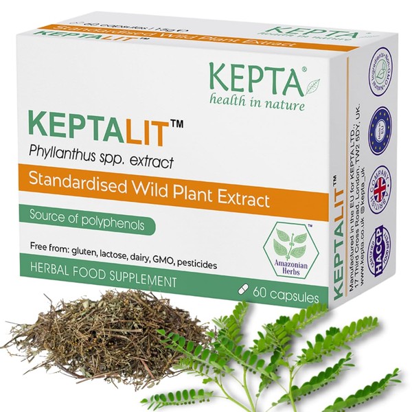 KEPTALIT Natural Liver and Kidney Support Stone Breaker Extract Kidney