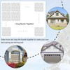 Neokisa Reflective Bird Scare Discs Board, Three Boards with 300PCS,
