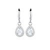 Elli Premium Women's Drop Earrings Elegant Sparkling with Zirconia Crystals