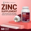 Dr. Berg Zinc 30Mg, with Magnesium, Vitamin D3, Selenium, &