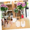 SAFIGLE 4Pcs Transparent DIY Lipstick Tubes Refillable Lipstick Storage Containers