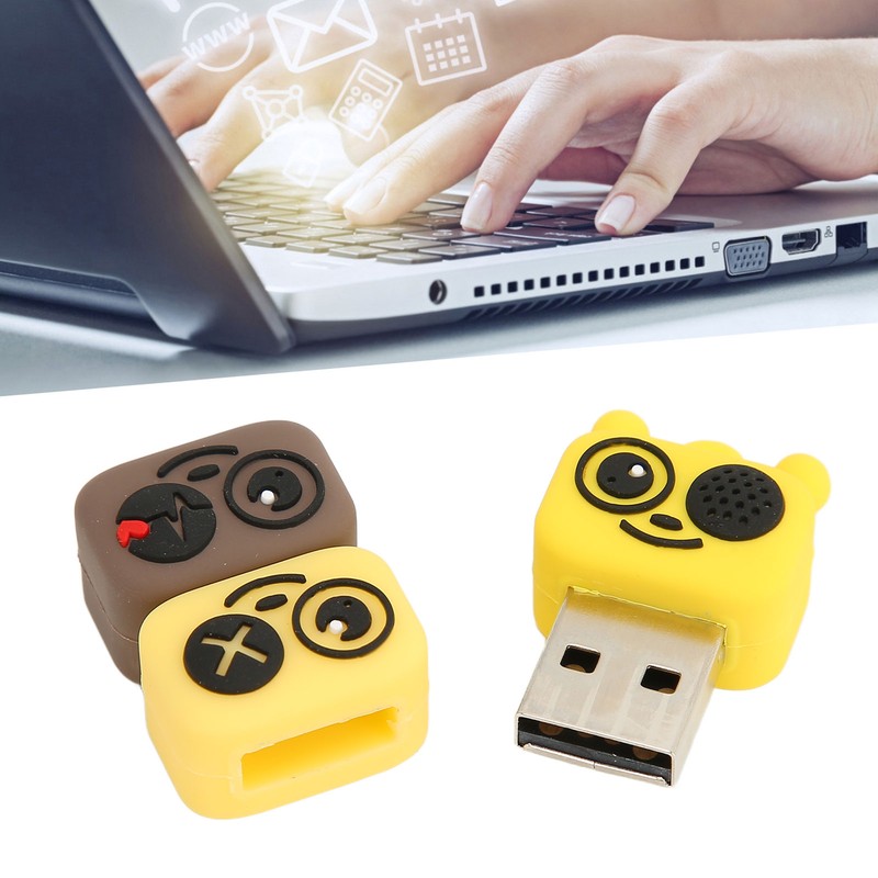 Flash Drive PVC Cartoon Bee Style USB 2.0 Standard Hot