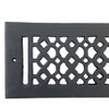 Large Rectangular Register Cast Iron Floor Grate Heating Vent Victorian