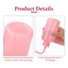 ATOMUS 3pcs Pink Tattoo Squeeze Wash Bottle 250ml Lab Bottles