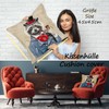 ANRO Cushion Cover Decorative Cushion Sofa Cushion Cover Tapestry Badger