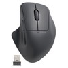 Elecom M-SH30DBSKBK Wireless Mouse, SHELLPHA Wireless Mouse, 2.4 GHz, Silent,