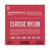 D'Addario Cuerdas de nylon para guitarra clásica Student, EJ27N, tensión