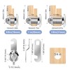 Sissinda Thumb Operated Offset Cam Lock, 5/8" Cylinder Fits on