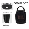 LeoTube Silicone Cover for JBL Clip 5 Bluetooth Speaker, Protective