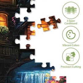 Puzzles for Adults 500 Pieces, Nature Jigsaw Puzzles 500 Piece for Adults Kids Seniors, Challenging Puzzle Perfect for Game Nights, Great Gift for Jigsaw Puzzle Lovers, Size: 20.5" x 15"