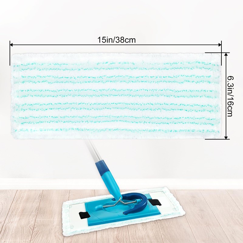 Floor Mop Replacement Cover, Mop Cover Compatible with Leifheit Clean