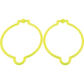 TRUSCO Cone Ring Set of Fluorescent Yellow 2 Case tcrly