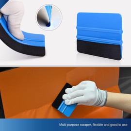 EHDIS Folierungs Werkzeug Kit, Rakel Set, Auto Folierung Set, Vinyl Wrapping Tool, für Car Wrapping, Möbelaufkleber, Fensterfolien, Tönungsfolien, Klebefolien, Tapeten, Fenster Tönung