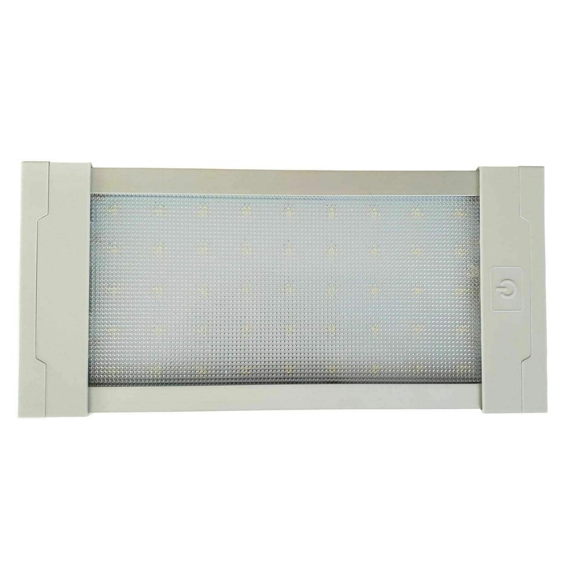 MARVIX LED 12V 24V Ceiling Panel Light Switched Lamp Caravan