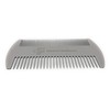 General Healthcare Metal Stainless Steel Hair Comb - Dual Action