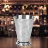 400ml Stylish Tree Leaf Pattern Stainless Steel Cocktail Cup Mug