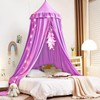 Kertnic Decor Canopy for Kids Bed, Soft Smooth Playing Tent