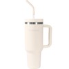 NebkDask 40 oz Water Bottle with Handle & Straw –