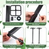 MorningRo 2 Pack Dragon Fruit Trellis Adjustable Metal Garden Plant