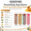 Beeswax Lip Balm 4 Pack | Honey, Peppermint, Coconut &
