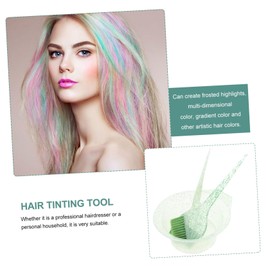 DOITOOL Hair Coloring Brush Bowl Set 2-in-1 Kit for Hair Dyeing Salon Easy to Clean