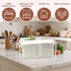 Acrylic Paper Towel Holder Countertop, 5mm Thick Clear C-Fold Z-Fold