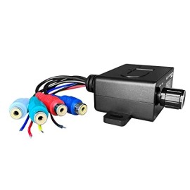 CT Sounds Universal Bass Knob - Digital Voltmeter, Blue LED Display, Remote Gain