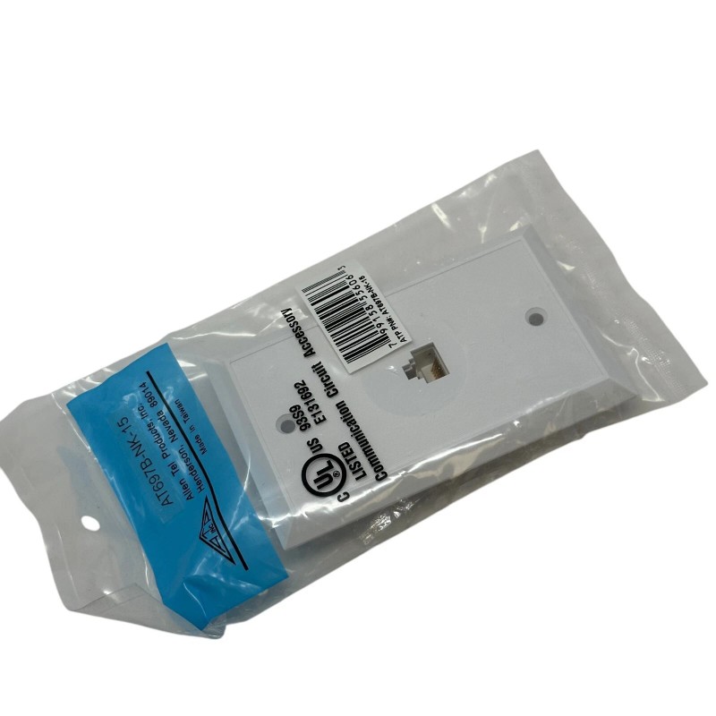 ATP Allen Tel ATP AT697B-NK-15 Flush Mount Wall Jack Faceplate