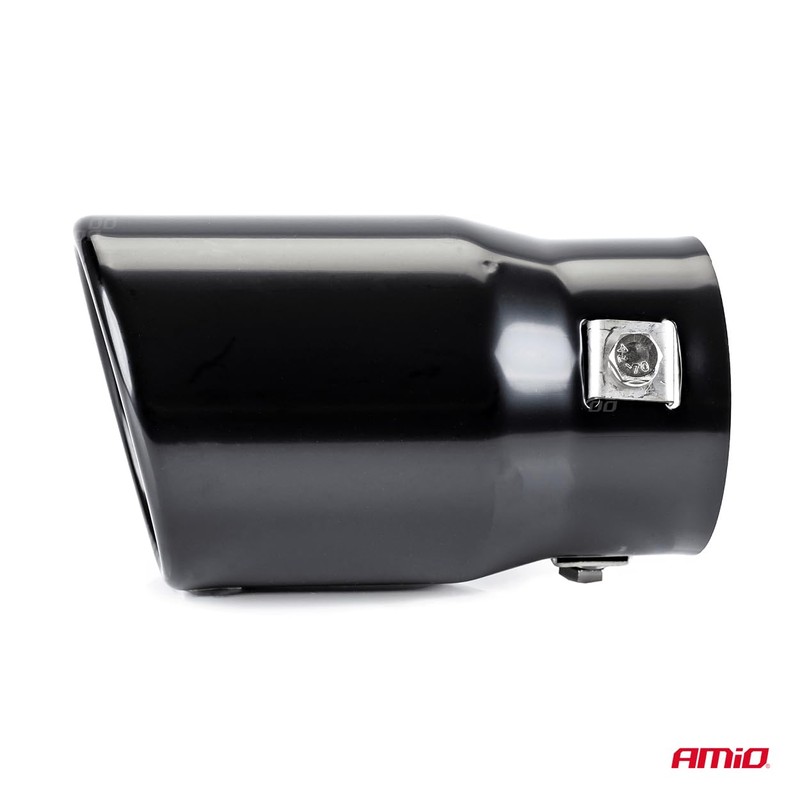 AMiO 01317 Exhaust Trim Stainless Steel 63 mm 76 mm