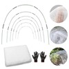 Fuuner Greenhouse Hoops DIY 30pcs 7 FT Fiberglass Support Hoops