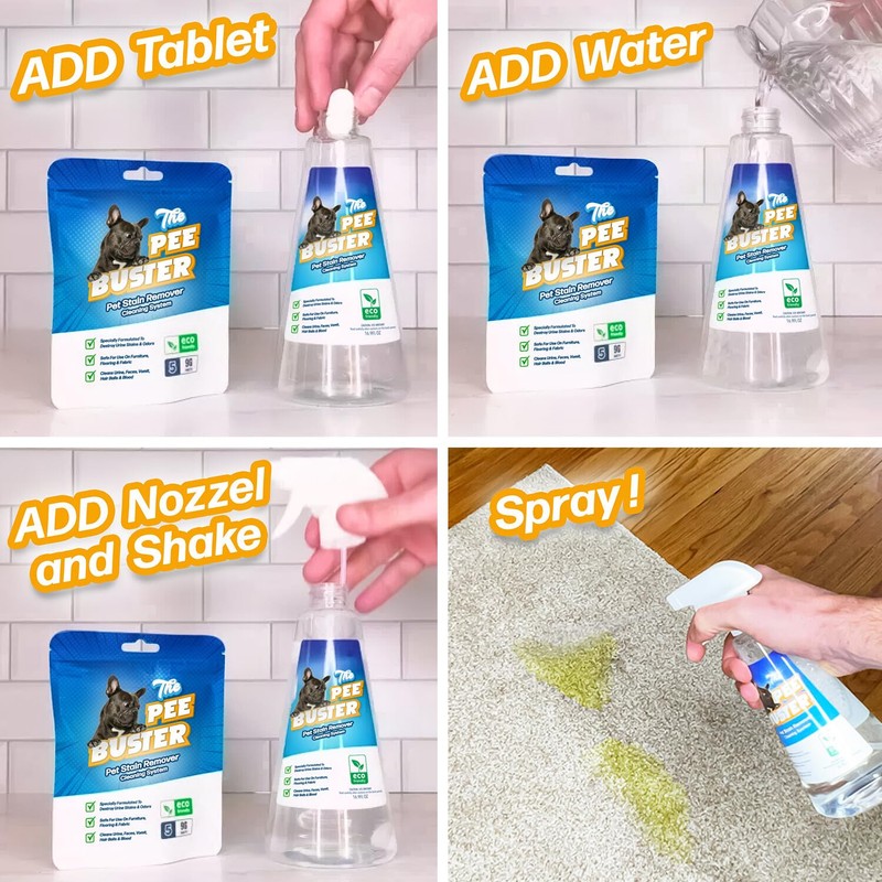 Generic Peebuster Pet Stain & Odor Remover - Cleaning Spray