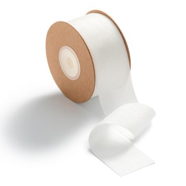 MORSUNBELA Gift Ribbon White 3.8 cm Silk Ribbon White Ribbon Wedding Fabric Gift Ribbons Thick Wide Decorative Ribbon Bows Ribbon Chiffon Ribbon