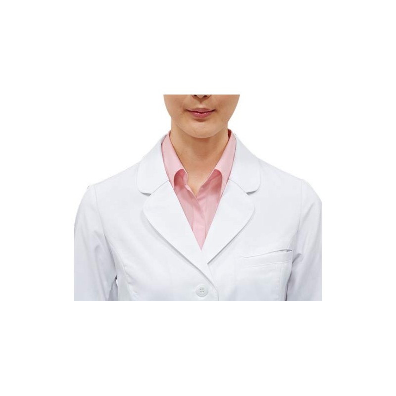 Doctor Court (Women's Long Sleeve Single 71-121 White Size:LL For