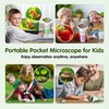 Microscope for Kids, EDCREATY 200X-1000X Portable Pocket Handheld Microscope, 2.4