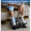 HOMGIM Under Desk Elliptical Machine - Quiet Motorized Leg Exerciser