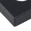 10Pcs Profile End Caps Aluminum Alloy Single Hole Cover Plate