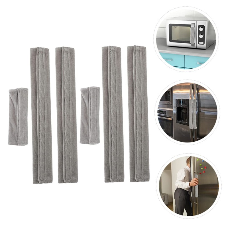 Tofficu 6Pcs Fridge Door Handle Covers Non Slip Protector for