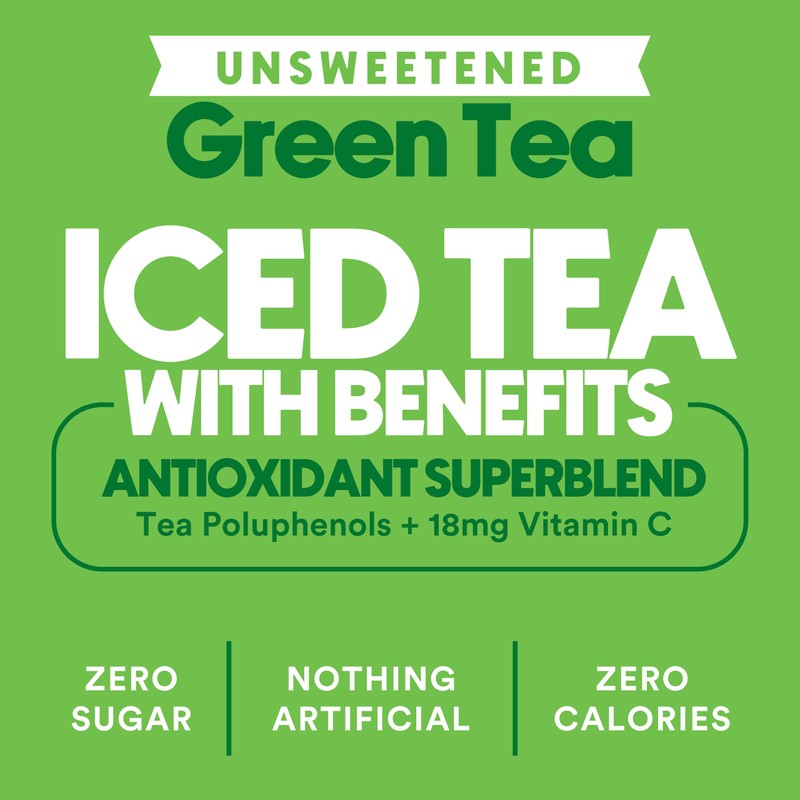 Ryl Unsweetened Green Iced Tea – Antioxidant Superblend, No Artificial