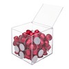 EXZACT Coffee Capsule Cube 15cm Acrylic, Coffee Pod Basket Organiser