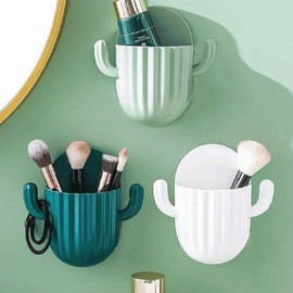 White living accessory wall pocket for organizing and storing small items Remote control stand 50ea
